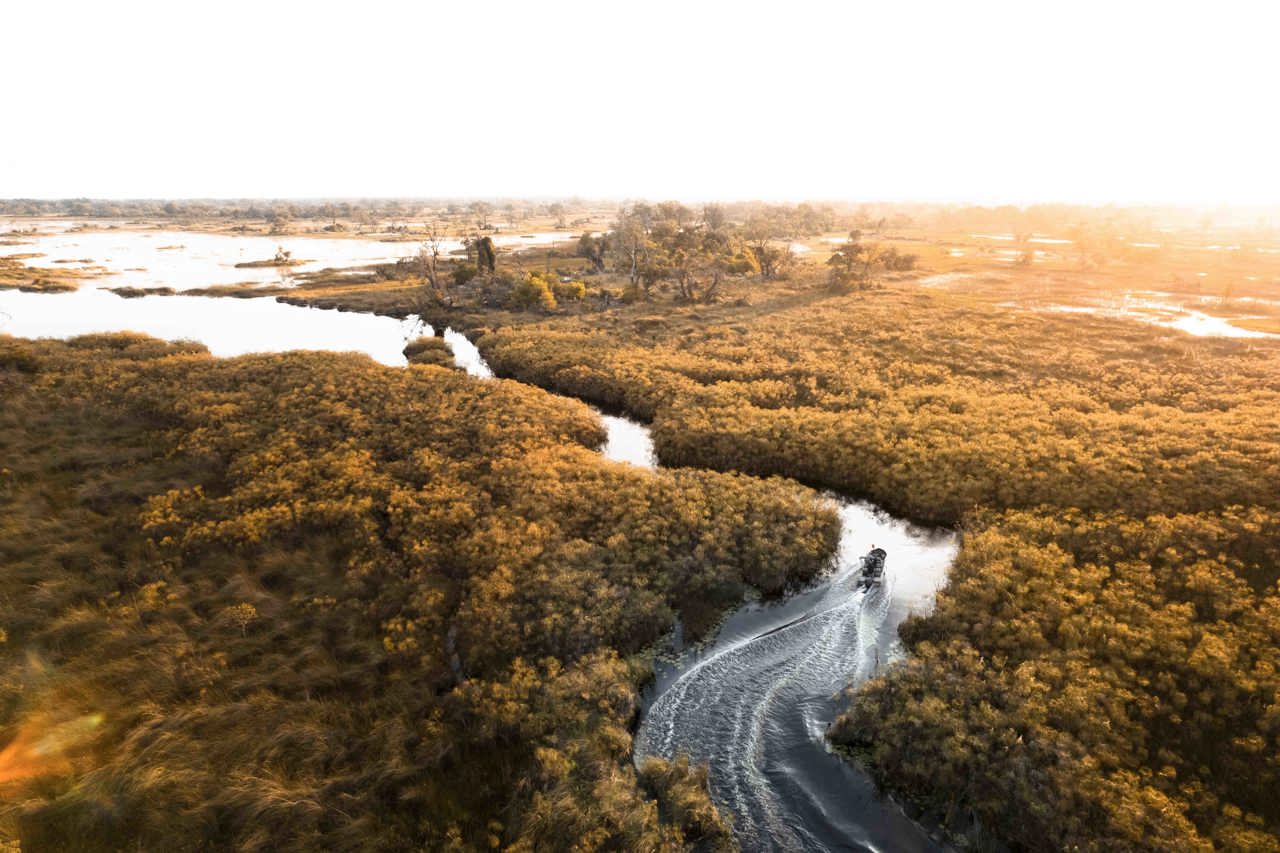 Iconic African safari destinations across Botswana's Okavango Delta and beyond