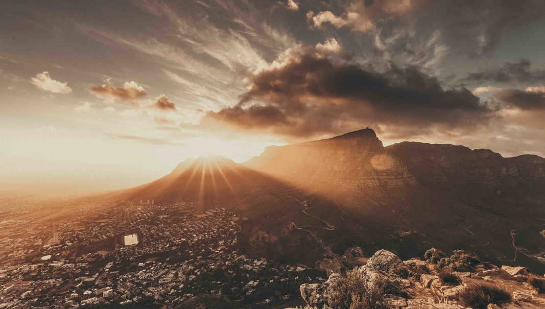 Guided hiking experience in Cape Town wilderness landscape
